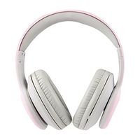 Altec Lansing MZX300-PNK Wireless Over Ear Bluetooth Headphones with Microphone, Pink