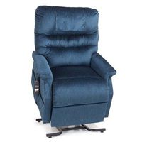 PR-359L Monarch Plus Large - 3 Position Lift Chair Fabric: Chestnut (vinyl), Extra Pocket: (No Extra Pocket), Heat and Massage: With Heat and Massage