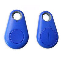 Yangiug 1 Pair GPS Tracker Smart Bluetooth Tracker Key Finder Locator Mini GPS Tracker Anti Lost Wireless for Pet Dog Cat Childs Outdoor Home Travel