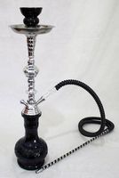 Hukka Sale!! 20" RENEGADE Black Hookah Shisha Narghile Pipe Lounge Smoking Set!