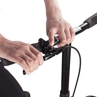 Steerable Knee Roller Walker Crutch Alternative Knee Scooter 4 Wheels for Adults Foot Injuries with Basket (Blue)