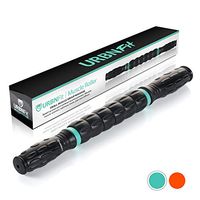 Muscle Roller - Deep Tissue Massage Stick - Relieve Muscle Soreness, Cramps, and Lactic Acid Buildup - for Athletes, Crossfit, Yoga, Physical Therapy and After Workouts - Free Workout Guide Included