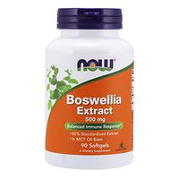 NOW Supplements, Boswellia Extract 500 mg in MCT Oil Base, Balanced Immune Response*, 90 Softgels