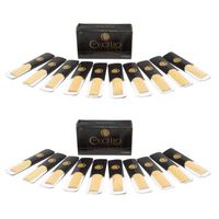 Cecilio Clarinet Reeds, Strength 2.5, Two Boxes of 10 (Total of 20 Reeds)
