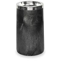 Ash/Trash Can , 33 gal., Black