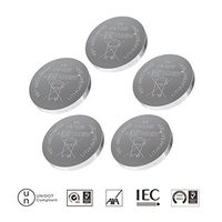 CR1220 Battery- Button Coin Cell Lithium Battery 3 Volts- (UL Certified)- Replacement Battery Great for Watches and a Wide Range of Electronic Devices- (Pack of 5)- EEMB Battery