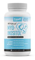Myo-Inositol - PCOS - 2200mg Strongest NMR Verified - 120 High Potency Powder Capsules - Best Value Myo Inositol - Potent Fertility and Reproductive Support - Healthy Ovulation and a Regular Cycle