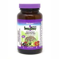 BlueBonnet Super Earth Single Daily Multi-Nutrient Formula Iron Free Caplets, 90 Count