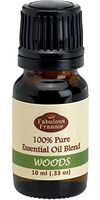 Woods Essential Oil Blend 100% Pure, Undiluted Essential Oil Blend Therapeutic Grade - 10 ml A Perfect Blend of Cedarwood, Cypress and Pine Essential Oils.