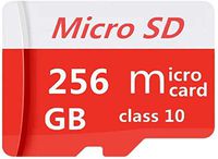 Micro SD Card 256GB High Speed Class 10 Memory Micro SD SDXC Card with Adapter