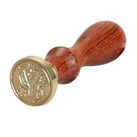 LAAT Classic 26 A-Z Alphabet Letter Stamp Retro Seal Wax Stamp Assorted Color Wood Sealing Wax for Wedding Decoration (Y)
