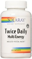 Solaray Multi Energy Two Daily Capsules, 120 Count