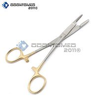 OdontoMed2011 Gold Handle Olsen HEGAR Needle Holder 5.5" (14 cm) (ODM Brand)