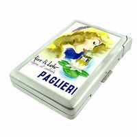 Paglieri Perfume Italy Lovely Cigarette Case with Built In Lighter D-444
