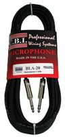 CBI Ultimate Series 1/4" TRS to 1/4" TRS Guitar Instrument Cable, 6 Feet