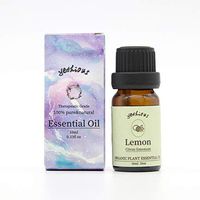 Lemon Essential Oil, Organic Pure Essential Oil for Aromatherapy,Diffuser,Humidifier,Message,Skin&Hair Care-Natural Therapeutic Grade(10ml)