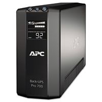 APC - Back-UPS Pro 700 Battery Backup System, 700 VA, 6 Outlets, 355 J BR700G (DMi EA by APC