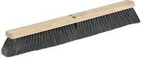Carlisle 36201803 Flo-Pac Hardwood Block Medium Floor Sweep, Horsehair/Polypropylene Bristles, 1834; Block Size, 334; Bristle Trim, Black (Pack of 12)