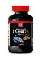 Brain Booster and Memory Enhancer - Wild Alaskan Salmon Oil 2000 - Wild Alaskan Salmon Oil softgels - 1 Bottle 90 Softgels