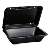 GNP205003L - Genpak Hinged-Lid Foam Carryout Containers