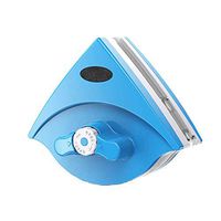 Tvoip 0.2"-1" (5-25mm) Glass Cleaner Adjustable Magnetic Window Glass Wiper Cleaning Tools Double-Sided Magnetic Wiping Glass Artifact