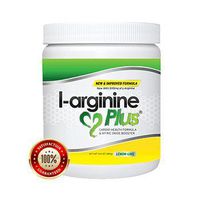 L-Arginine Plus Lemon Lime - L-arginine Formula for Blood Pressure, Cholesterol and More Energy. The #1 Heart Health Supplement (13.4oz.)