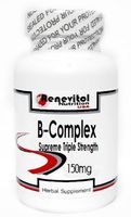 B-Complex 150mg Supreme Triple Strength 200 Capsules ~ Renevitol