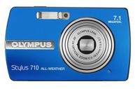Olympus Stylus 710 7.1MP Ultra Slim Digital Camera with 3x Optical Zoom (Blue)