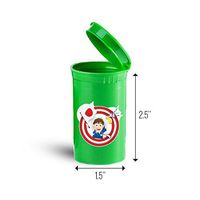 Japan Flag Soccer Fan First Aid Case Pill Container ID 7004G