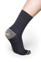 Thermoskin FXT Compression Crew Socks Pair, Black, Small, 1.7 Ounce