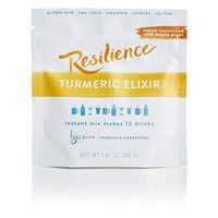 Bija Bhar Resilience Turmeric Elixir, Subtly Sweetened, 10 Servings, 1.41 Ounce Pouch