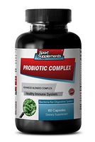 Gut enzymes - Diarrhea probiotic - PROBIOTIC Complex Formula - probiotics for Men - 1 Bottle (60 Capsules)