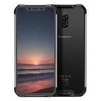 Blackview BV9600- Android 8.1 4G LTE Outdoor Smartphone, 6.21" 19:9 FHD AMOLED Display, Helio P70 (6771T) 4GB + 64GB, 5580mAh Battery, IP68 / IP69K Waterproof/Dustproof, NFC (Silver)