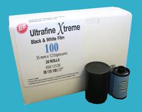 Ultrafine Xtreme Black & White 35mm Film ISO 100 12 exp 20 roll pack