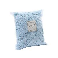 Aimeely 100G Paper Raffia Gift Box Packing Filler Bright Color Shredded Present Decoration Blue
