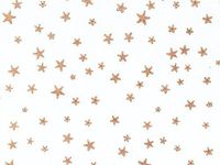 Pack Of 100, 6 X 3.25 X 13.5" Gold Stars Classic Print Cello Bags 1.2 Mil 8 Cups Made In USA