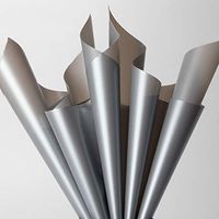 40 Counts Korean Flower Wrapping Paper Gift Wrapping Package Forist Bouquet Material Florist Supplies Party Decoration 23.6x23.6 inch (Duck Egg Green)