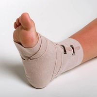 Moore Medical Latex-free Elastic Bandages W/ Clip Closures 4" X 4.5 Yds - Box of 10