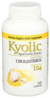 Kyolic Aged Garlic Extract Formula 104, Cholesterol, 200 capsules