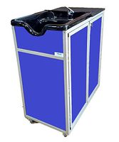 Monsam PSE-2005S Portable Shampoo Sink with Sprayer, Blue