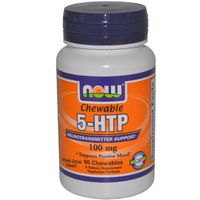 NOW Foods 5-HTP 100 mg - 90 Chewables