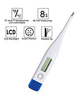 Digital Medical Thermometer (Baby and Adult), Oral and Rectal Thermometer for Children and Babies，Accurate and Fast Readings