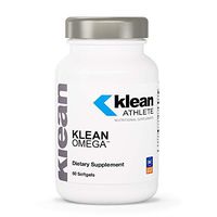 Klean Athlete - Klean Omega - Pure Fish Oil in Triglyceride Form to Support Cardiovascular, Neurological and Joint Health* - NSF Certified for Sport - 60 Softgels