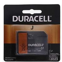 Duracell J Alkaline Battery 6 Volt 7K67B 1 Each (Pack of 2)
