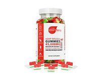 Smart Hemp Watermelon Gummies - 45,000 MG - 500 MG per Gummy - 100% Natural Hemp Oil Infused Gummies - Stress Relief, Inflammation, Sleep, Anxiety, Depression - Made in The USA