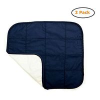 Quilted Waterproof Seat Protector - Size -20 X 21 - Navy Color - Pack of 2
