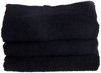 UTowels Premium Microfiber Towels for Auto Interior, Exterior and Glass, Black