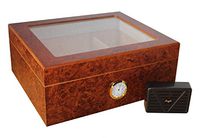 Angelo HUMIDOR Hold 25 Cigars - Glass TOP