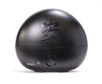 Greeanair Serenity Ultrasonic Diffuser for Aromatherapy, Black Zen Design, Long Lasting, Run Time up to 8 Hours (Black) #990