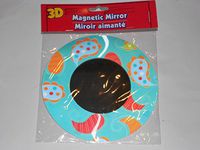 Magnetic Mirror (3D Multi-color Paisley)